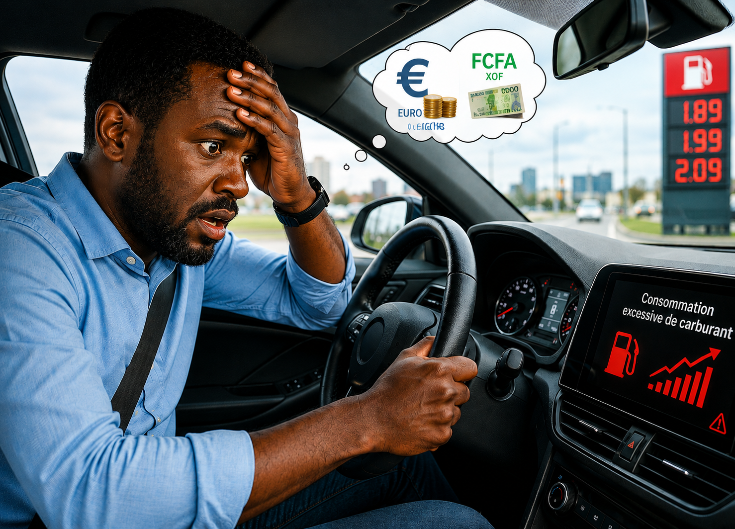 Consommation excessive de carburant, asgroup-ci.com